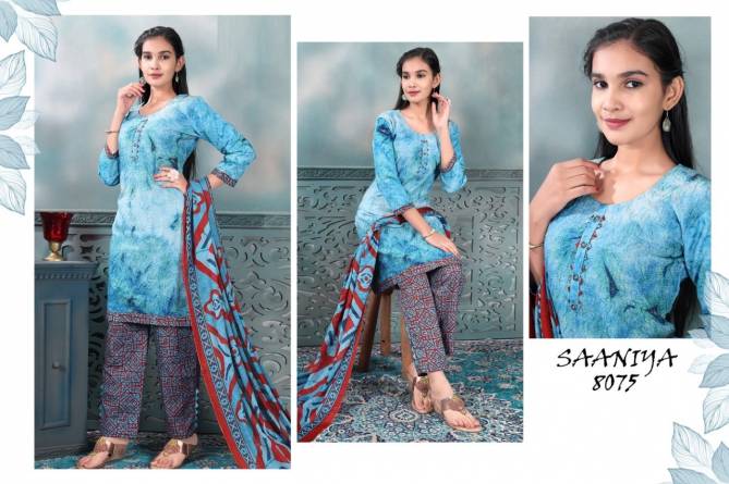 Saaniya 8075 Kids Dress Girls Wear Catalog